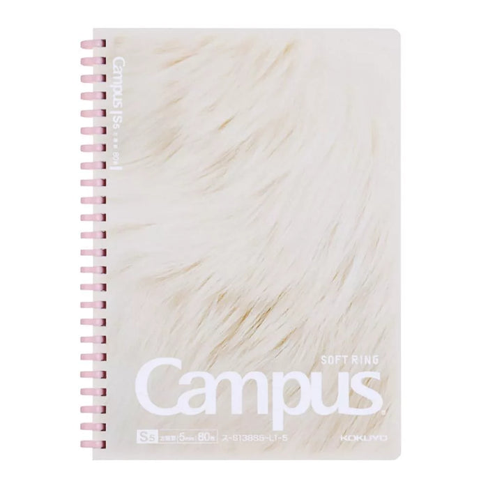 【Limited Edition] KOKUYO Campus Paws A5 Soft Ring Notebook