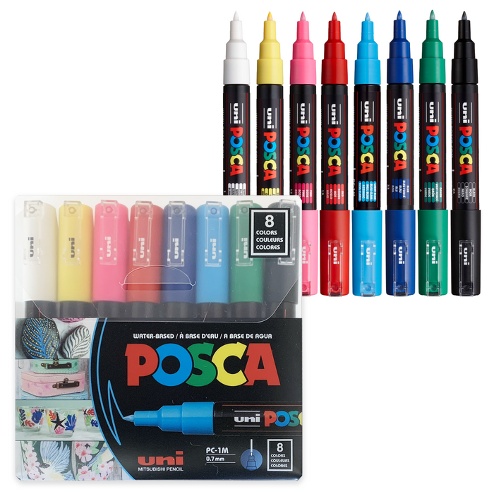 POSCA Marker // 8 Basic Color Set