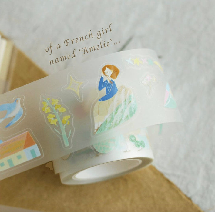 teayou Die-Cut PET Tape // Amelie's Day Trip