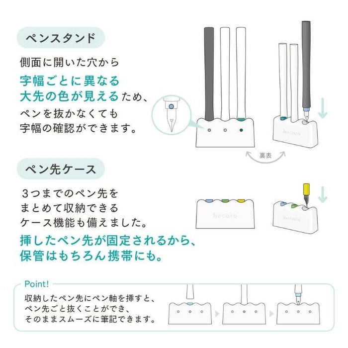 Stand & Case for Sailor Hocoro Dip Pen