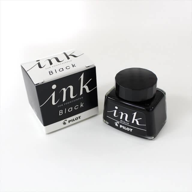 Pilot Black Fountain Pen Ink 30ml