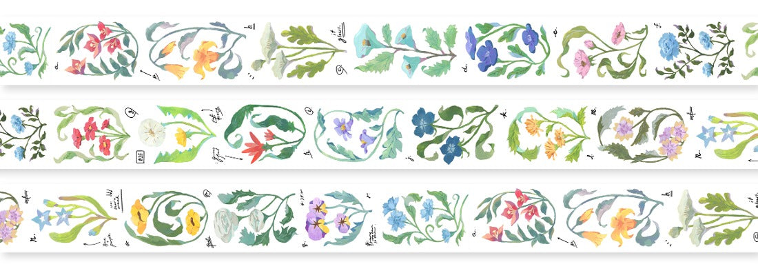 OURS PET Tape // Botanical Journal