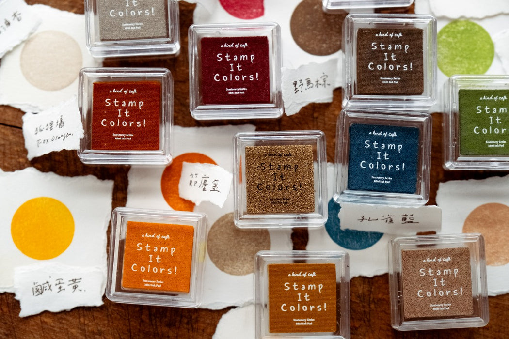 "Stamp It Colors" Ink Pad by A Kind of Café
