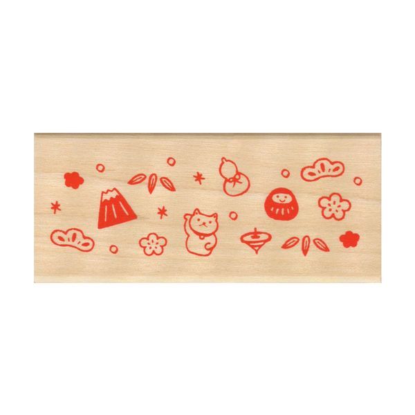 Kodomo No Kao Lunar New Year Rubber Stamp (11287012)