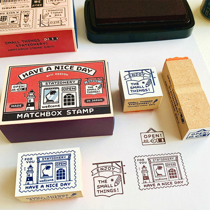 eric small things - Matchbox Stamp Set