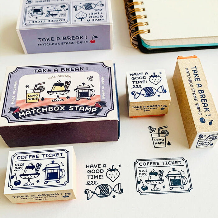 eric small things - Matchbox Stamp Set