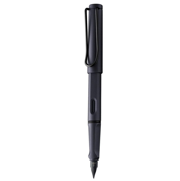 LAMY Safari Steel Black Fountain Pen