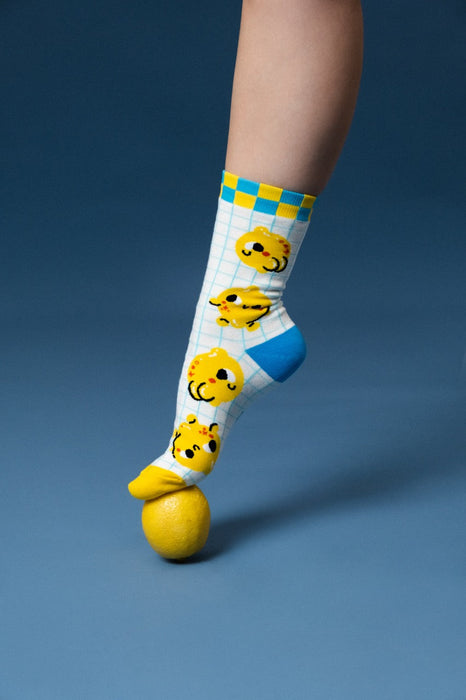 Quirkyqing by yiqing gan Socks // Lemon Cheeks