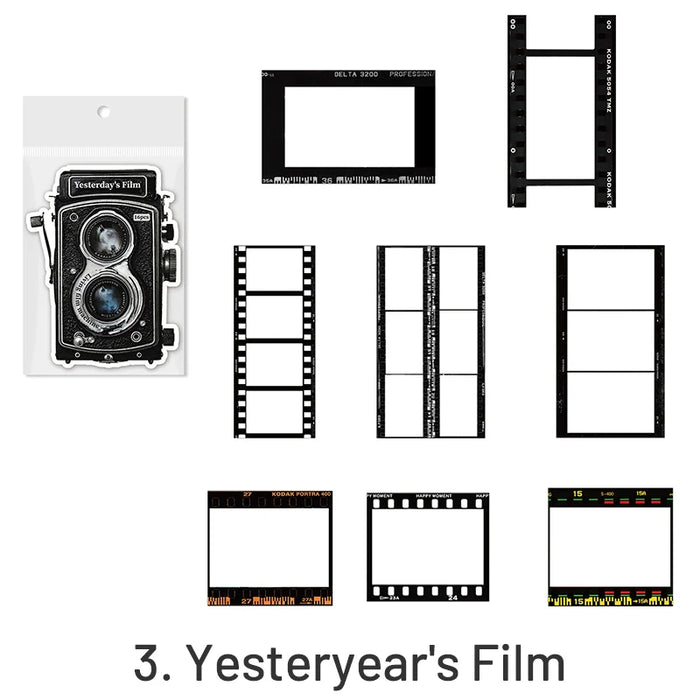 FILM FRAME PET Collage Sheets