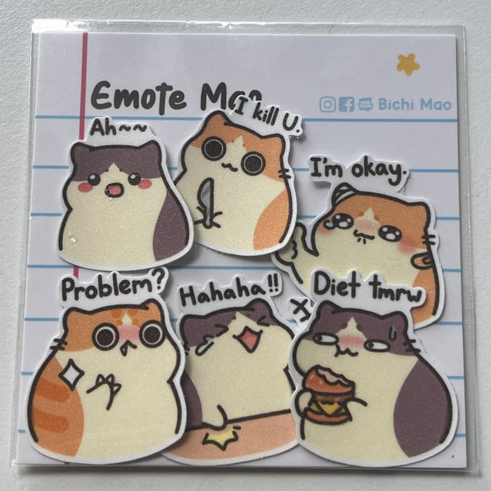 Bichi Mao Sticker Pack // Meme Mao