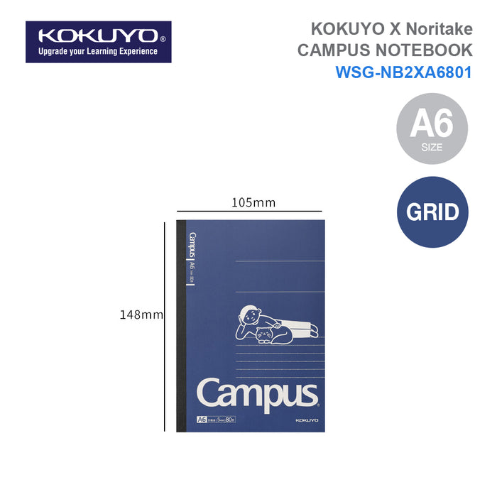 KOKUYO X Noritake CAMPUS Notebook (A5/B5/A6)