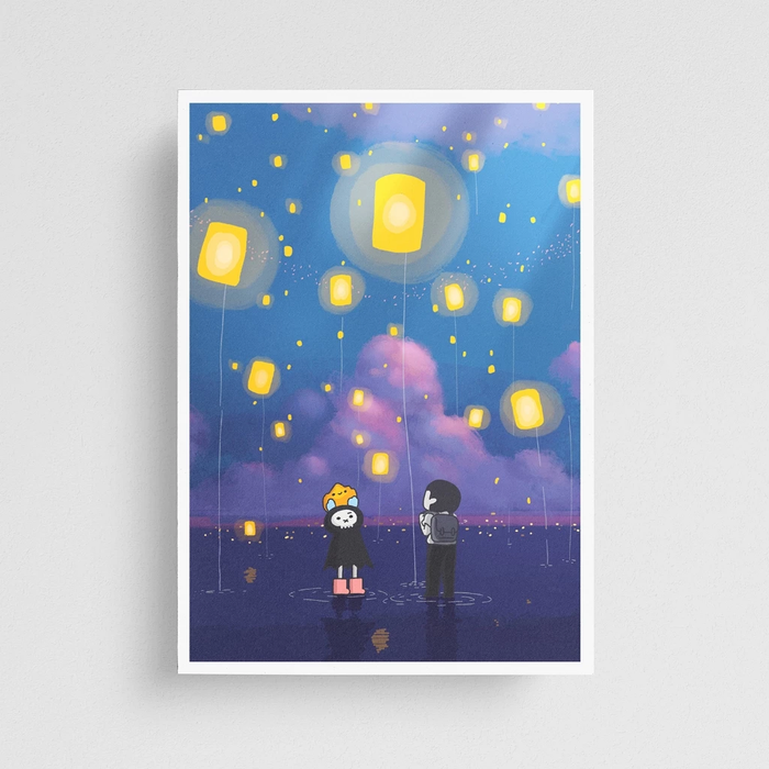 Nothingwejun Art Print // Lantern