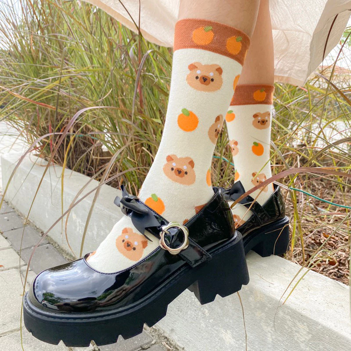 Miichimochi Socks // Capybara