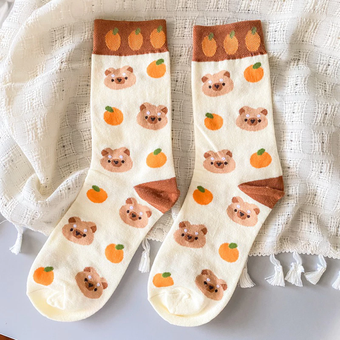 Miichimochi Socks // Capybara