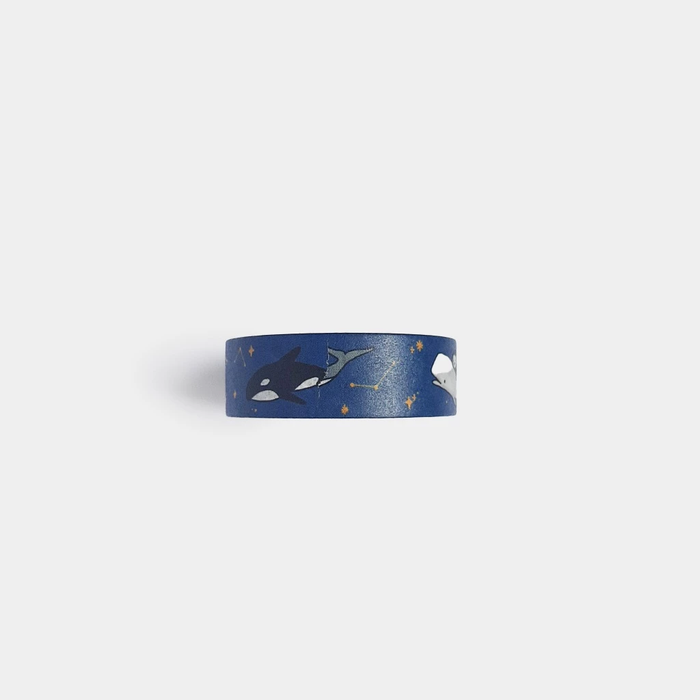 Nothingwejun Washi Tape // Blue Whale