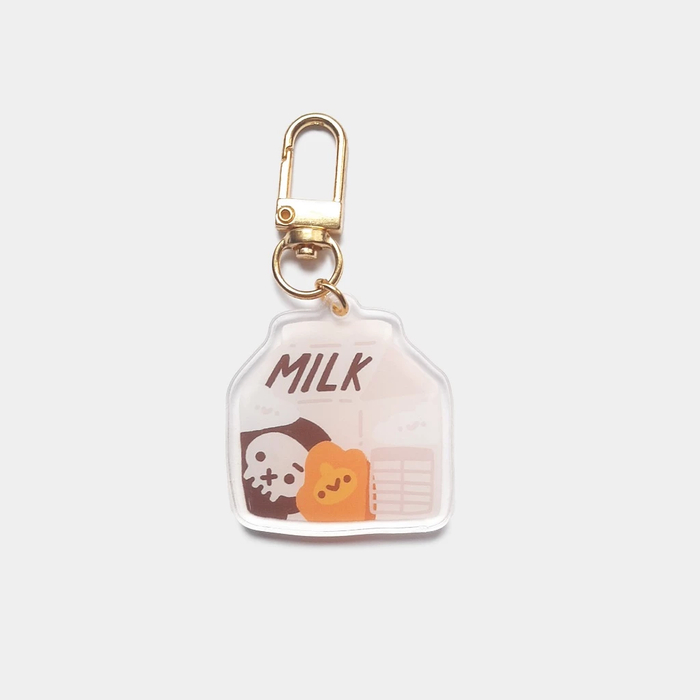 Nothingwejun Acrylic Keychain // Milk Box