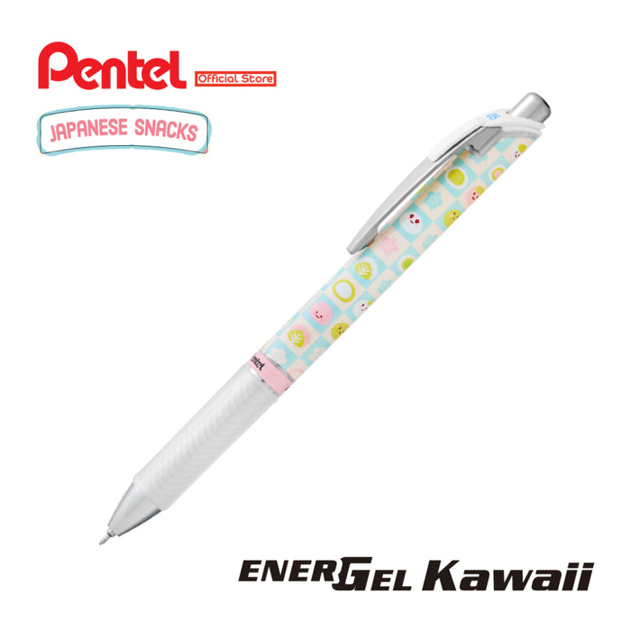 Pentel EnerGel 0.5 mm Gel Pen (Needle-Point) // Kawaii Japanese Snacks