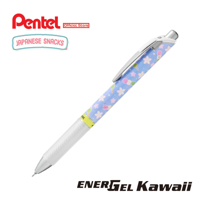 Pentel EnerGel 0.5 mm Gel Pen (Needle-Point) // Kawaii Japanese Snacks