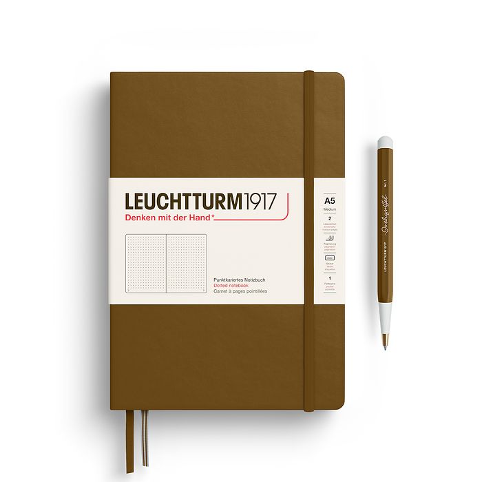 Leuchtturm1917 A5 Hardcover Notebook // Thinking Ahead (Dotted/Plain)