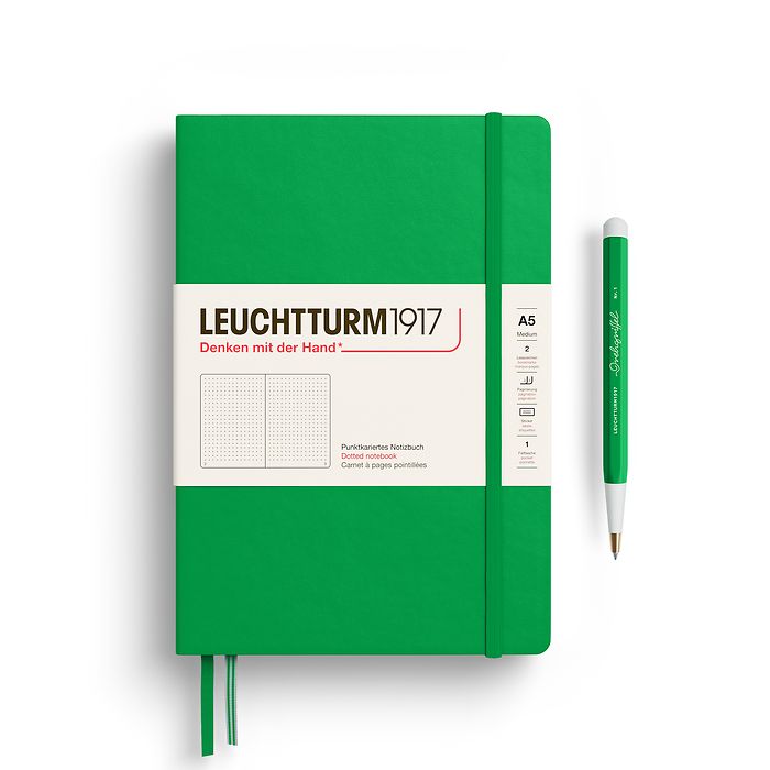 Leuchtturm1917 A5 Hardcover Notebook // Thinking Ahead (Dotted/Plain)