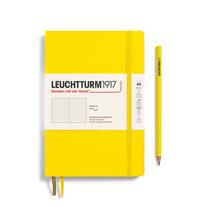 Leuchtturm1917 A5 Softcover Notebook // Dotted