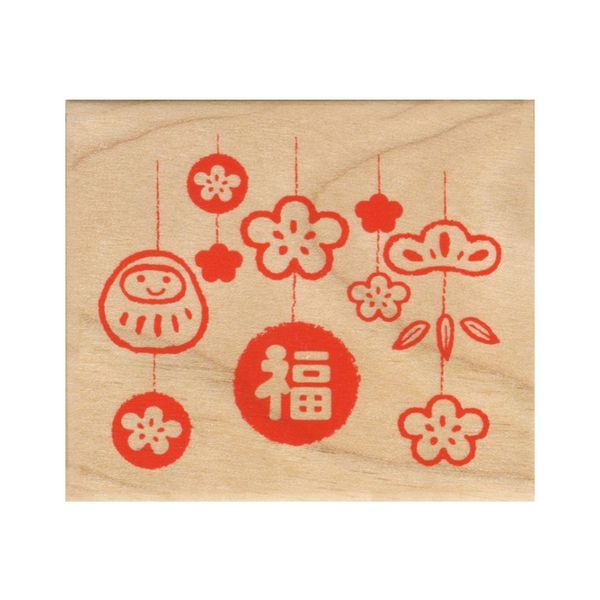 Kodomo No Kao Lunar New Year Rubber Stamp (11287002)