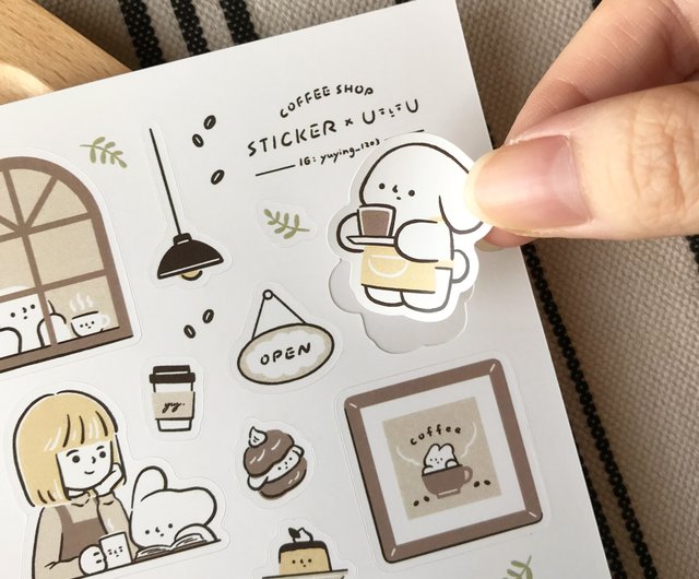 YuYing Sticker // Coffee Shop