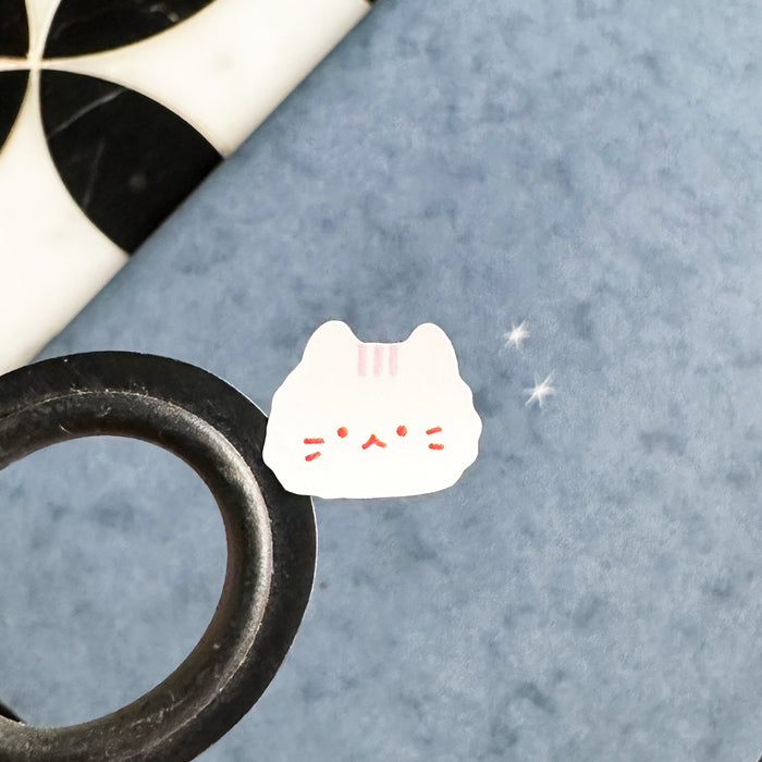Florence Momo Sticker Sheet // A Sheet of Pastel Cats