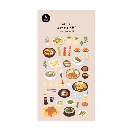 Suatelier Stickers | Food trip #8