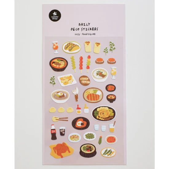 Suatelier Stickers | Food trip #8