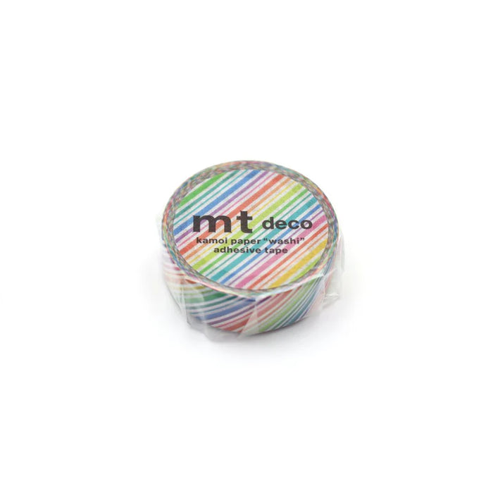 MT01D577 MT Deco 1P Rainbow Stripe