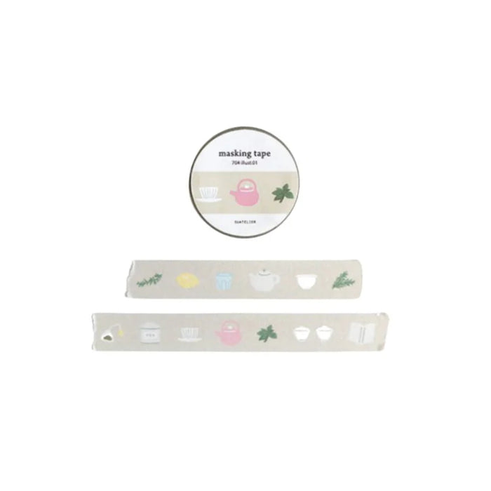 Suatelier Masking Tape | Illust.01