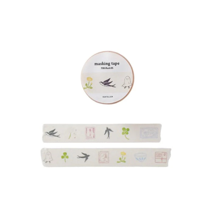 Suatelier Masking Tape | Illust.05