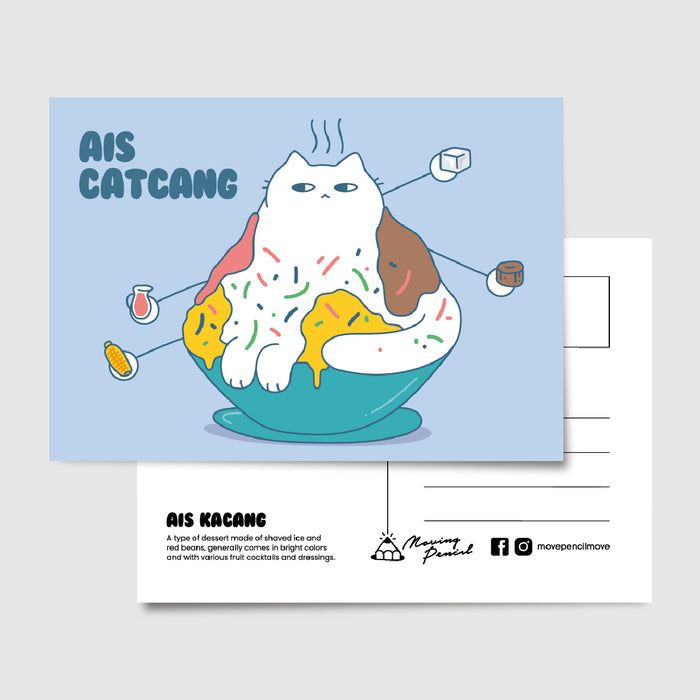 Moving Pencil Postcard // Ais Catcang