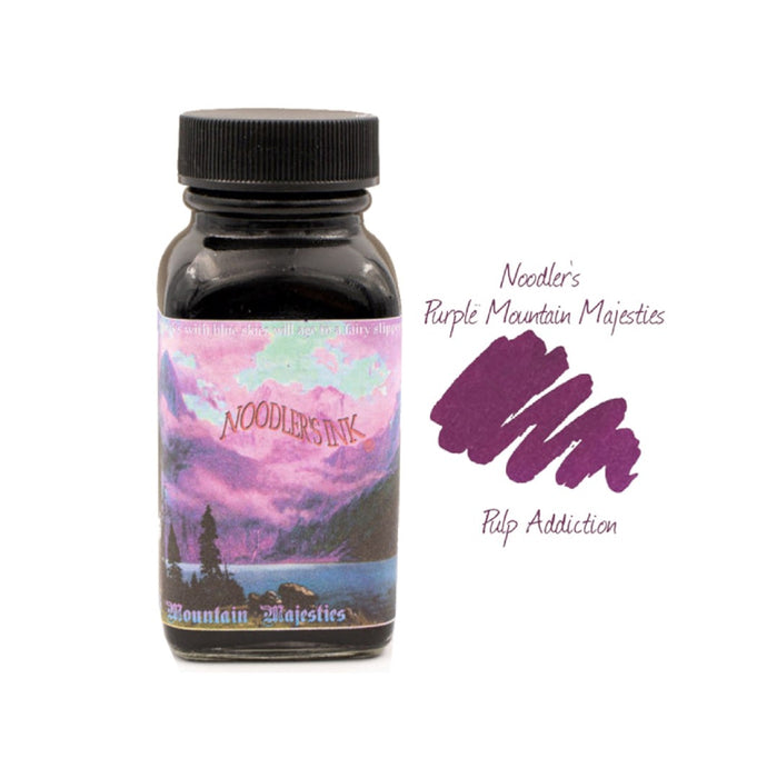 Noodler's Fountain Pen Ink // Purple Mountain Majesty (Bulletproof)