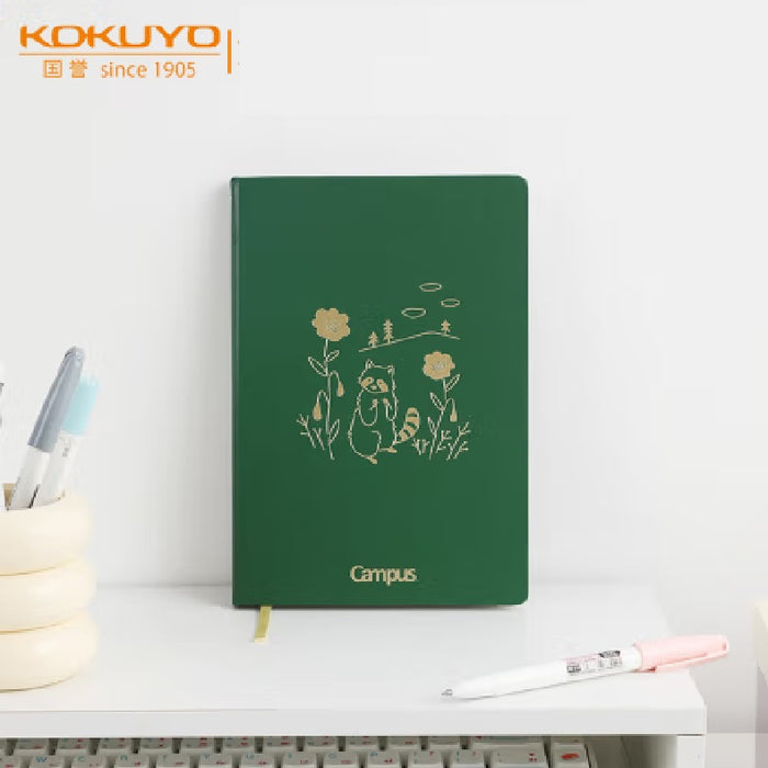 KOKUYO Campus Hardcover Notebook // Raccoon