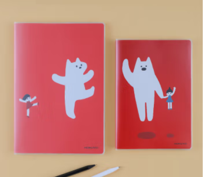 KOKUYO x Kanae Sato Kamisama and Child Notebook with Cover (A5/B5)