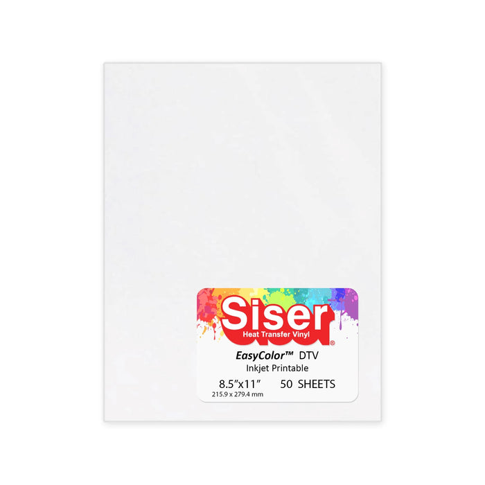 Siser EasyColor® DTV Heat Transfer (Box of 50)