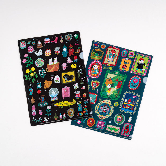 Hobonichi Yumi Kitagishi: Little Gifts Folder Set of 2 for A5 Size
