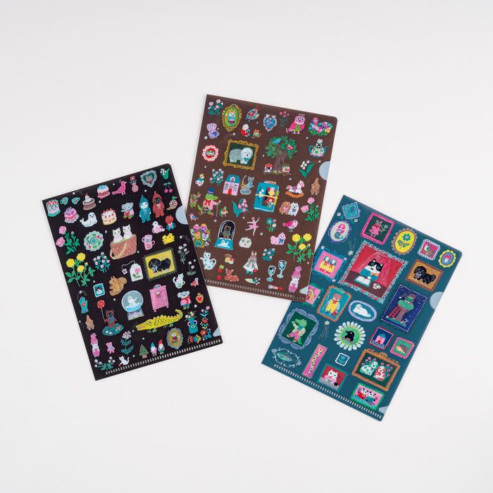Hobonichi Yumi Kitagishi: Little Gifts Folder Set of 3 for A6 Size