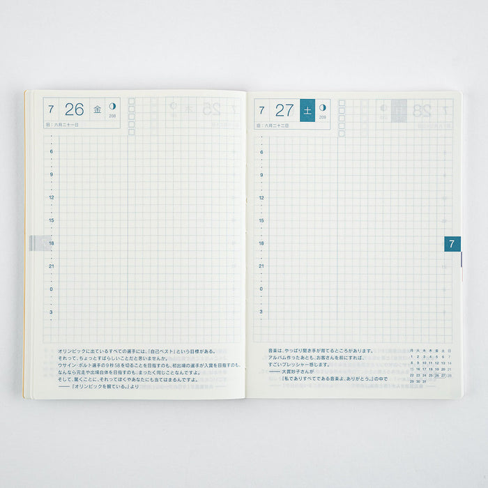 2024 Hobonichi Techo Original AVEC Books [A6 Size] - Japanese