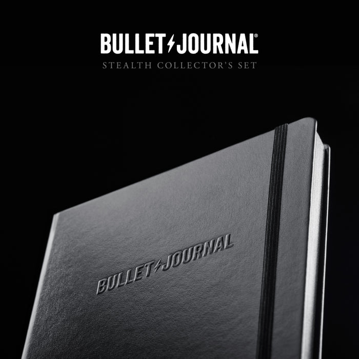 [Collectors Edition] Leuchtturm1917 Bullet Journal All Black "Stealth" Gift Set