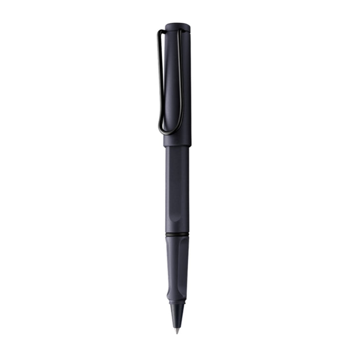 LAMY Safari Steel Black Rollerball Pen