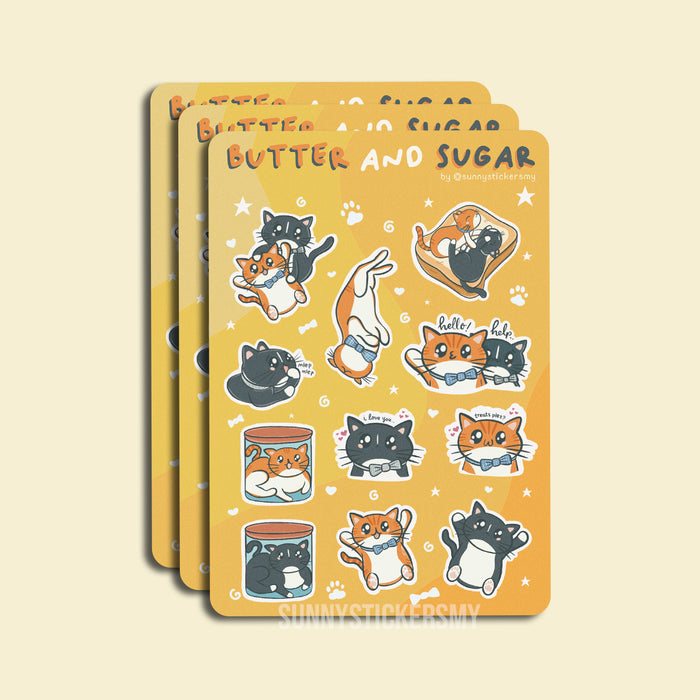 Sunny Stickers MY Sticker Sheet // Butter & Sugar