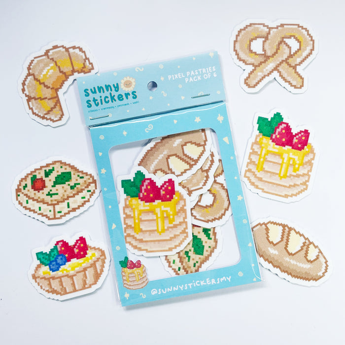 Sunny Stickers MY Sticker Pack // Pixel Pastries