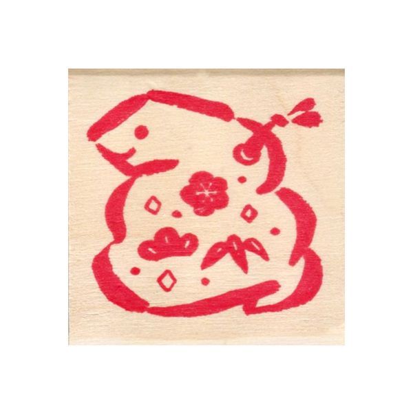 Kodomo No Kao Lunar New Year Rubber Stamp (11286007)