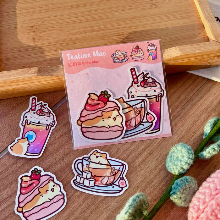 Bichi Mao Sticker Pack // Teatime Mao