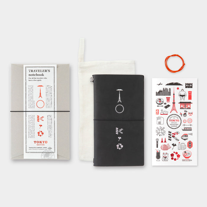 [TOKYO EDITION] TRAVELER'S notebook Black Starter Kit