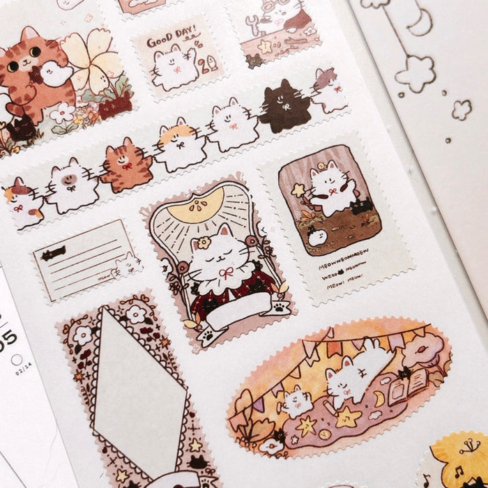 魚餅一隻熊 UBEE Sticker // Neko Magical Adventure