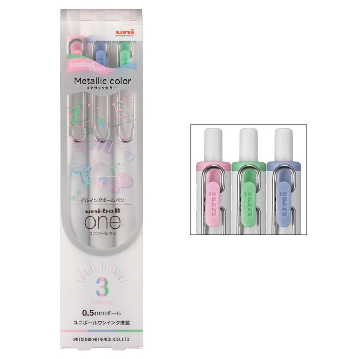 [Limited] Uni-ball One Gel Pen // Creative Colors